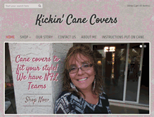 Tablet Screenshot of kickin-canes.com